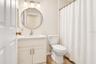 Virtually Staged - Hall bath Vanity Swap