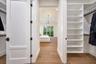 His and hers closets