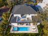 Pool installation projected to be complete in October. Virtually staged pool and pool deck.