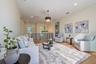 Upstairs living room area