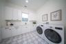 Large downstairs laundry room