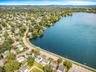 Aerial lake view
