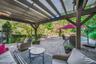 Pergola by pool
