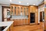 Kitchen w/ Glass Cabinets