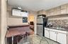 Large kitchen with eat-in space