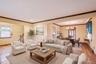 Virtually staged Living Room/Dining Room