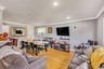 open space for first floor living room and dining