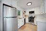 Gorgeous new kitchen with stainless steel appliances...