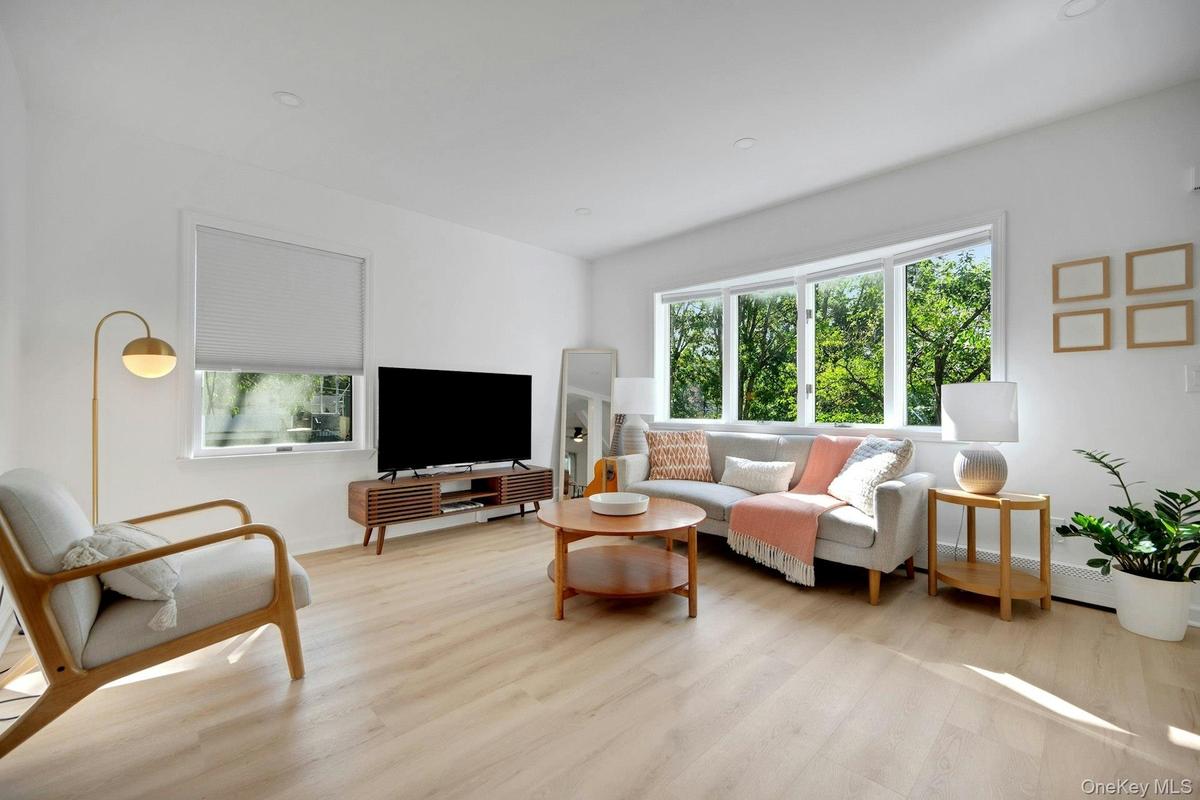 Scandinavian inspired design aesthetic with light wood finishes...