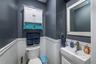 first floor powder room