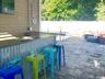 Covered pool bar