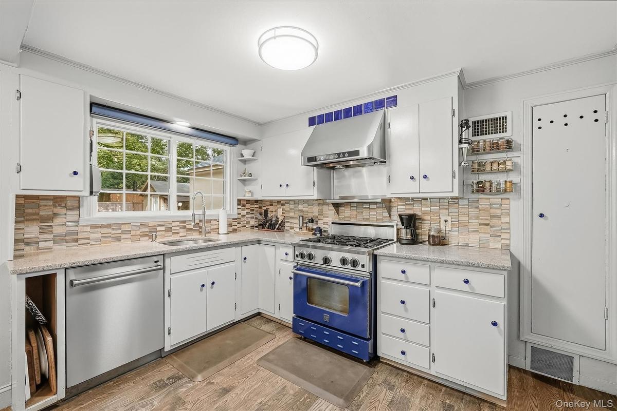 The Blue Star stove is every chefs dream.