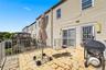 Unit 2 - Rear balcony. Digitally decluttered.
