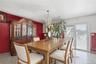 Unit 2 - Dining and family area toward the rear balcony. Virtually staged and digitally decluttered.