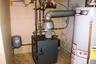 boiler room and hot water heater