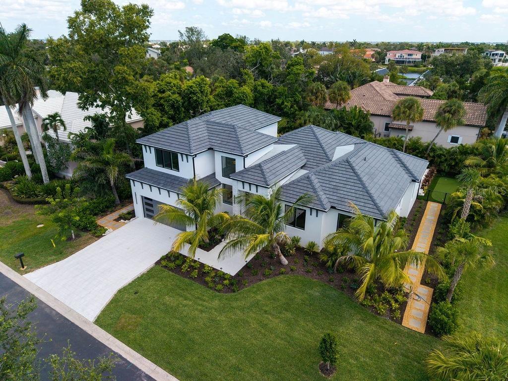 Beautifully landscaped grounds with lush tropical plantings and a complete irrigation system.