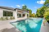 Another view of heated saltwater pool.