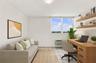 Home Office - This image has been virtually staged and does not reflect the current state of the property.