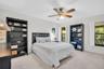 The primary suite is a true oasis big enough for a king and plenty of furniture~