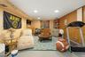 Rec room in basement