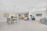 New open concept with wall removal & the flooring raised for more usable square footage~