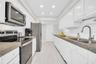 Abundant cabinets for storage & countertops making food prep a breeze~