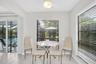 Eat-in-kitchen nook perfect for casual dining~
