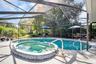 Newly landscaped around the screen enclosure for green views & privacy~