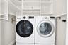 lots of storage in the laundry room