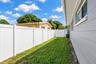 side yard  for a dog run