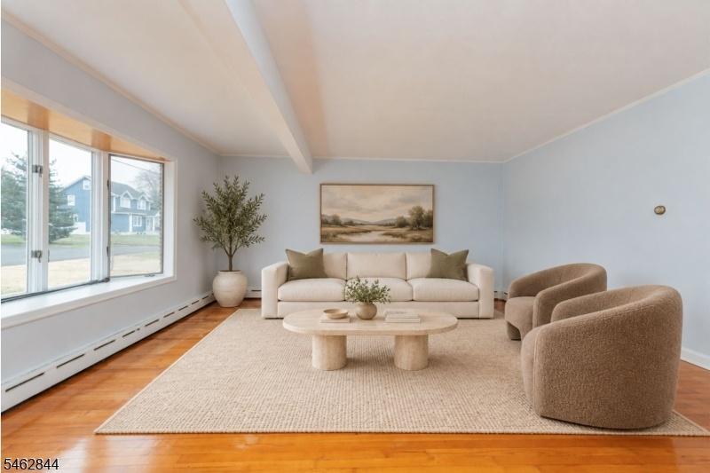 Virtually Staged Living Room