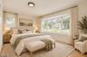 Bedroom virtually staged