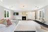 Primary Bedroom with gas fireplace