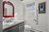 First floor half bath