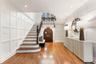 Entry Foyer with white oak panelling