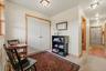 Entryway, closet, access to large one-car garage and large mechanical room (good storage)