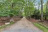 Private road to the property