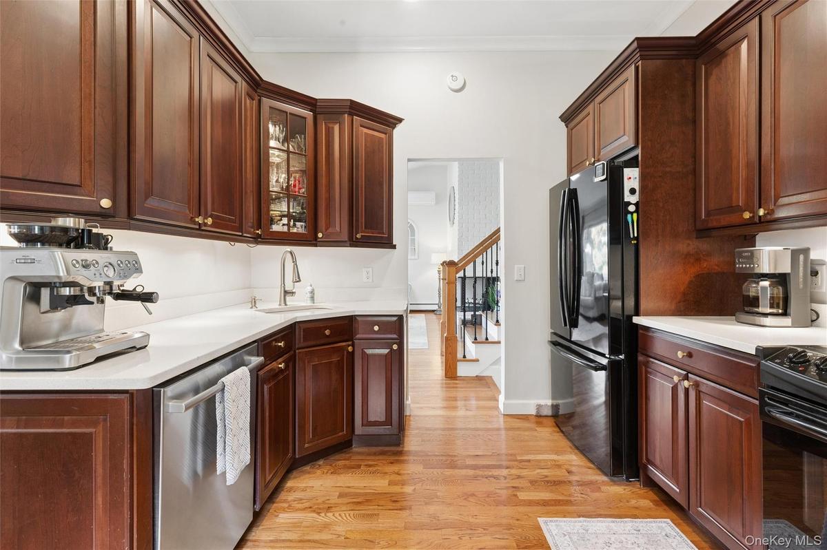 Beautiful traditional wood cabinetry