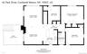 Upper-Level floor plan with Deck