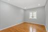 Spare room with light wood-style flooring and recessed lighting