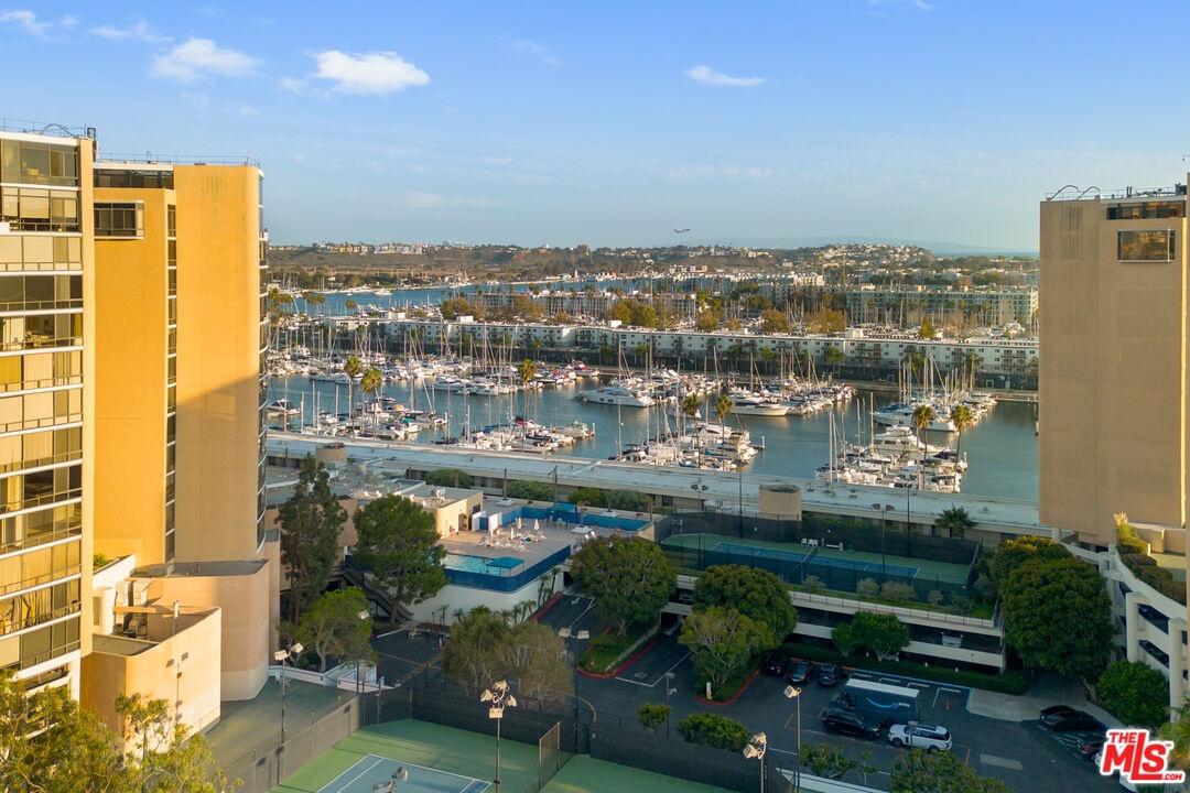 Outside of door