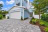 A gate enclosure has since been added for the front door pathway, to create more privacy