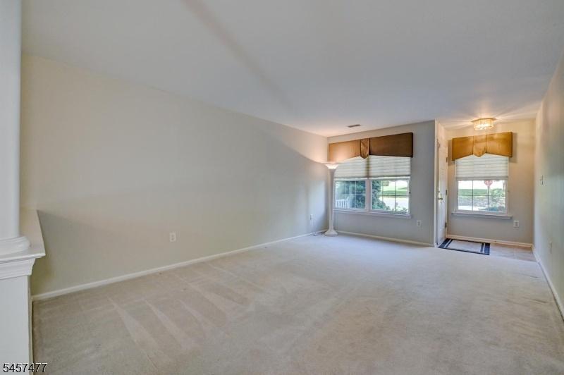Living room to front of house
