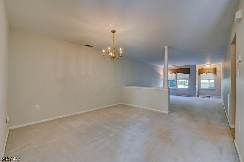 Dining room  and living room