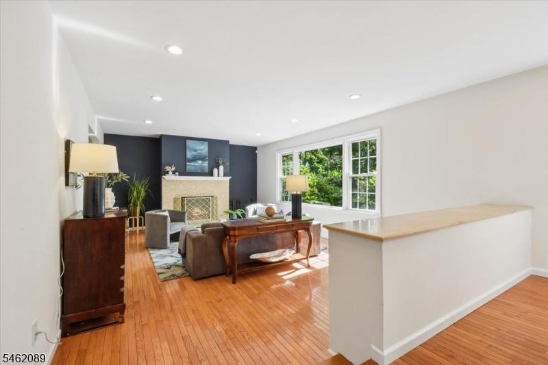 Dining room into living room