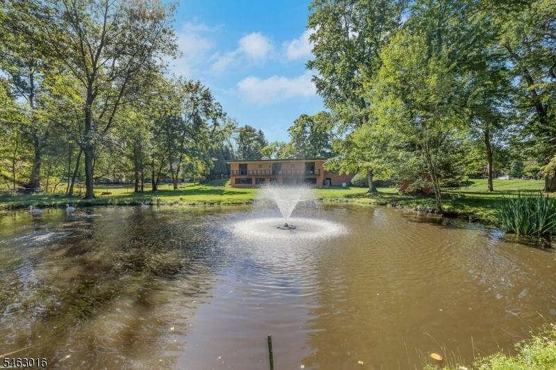 Pond w/Water Feature & Aerator