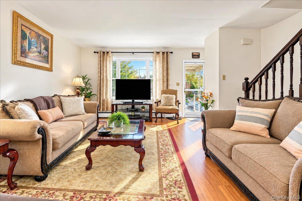Bright and cheery living room