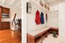 mudroom off kitchen virtually staged