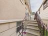 Basement side entrance.
