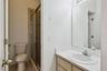 Upstairs vanity 2 with dual access